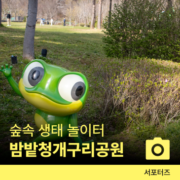 밤밭청개구리공원 숲속 생태 놀이터☆