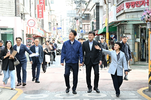 오세훈 시장, 17일(금) 관악뷰티거리 골목상점가 방문