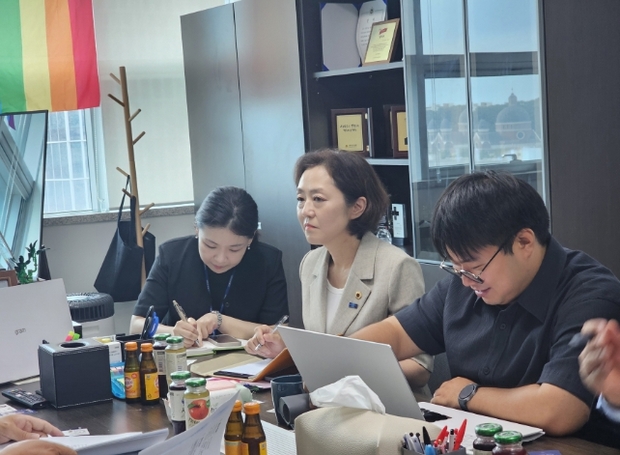 경기도의회 차유미 의원, 경기도의료원 노조와 통상임금 등 현안 논의