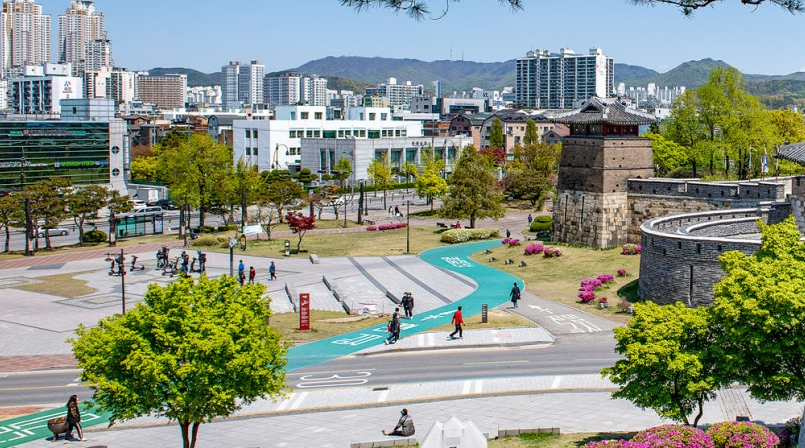 수원화성 성곽 라이딩